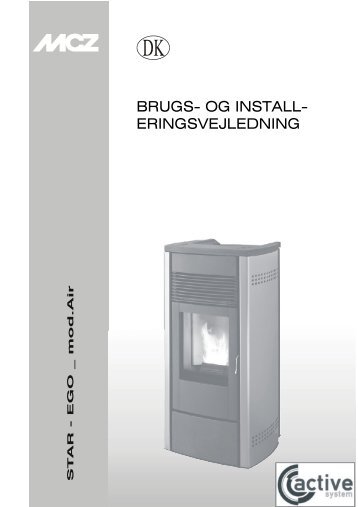 BRUGS- OG INSTALL- ERINGSVEJLEDNING - MCZ