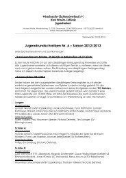 Jugend-Rundschreiben Nr. 6 der Saison 2012/2013 - Kreis Minden ...