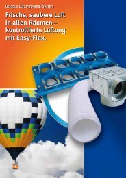 kontrollierte Lüftung mit Easy-Flex. - NOTHAFT Heiztechnik