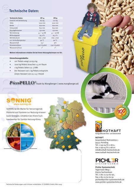 Natürlich heizen mit Holzpellets - Pichler Systemtechnik