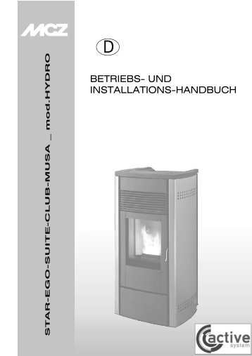 BETRIEBS- UND INSTALLATIONS-HANDBUCH - MCZ