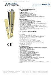 L90- Leichtbauschornstein LB Multischacht Ihre ... - Schornsteinmarkt