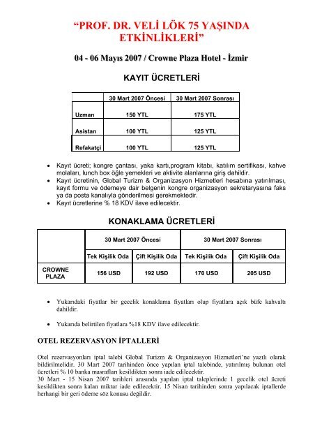 PROF. DR. VELÄ° LÃK 75 YAÅINDA ETKÄ°NLÄ°KLERÄ°