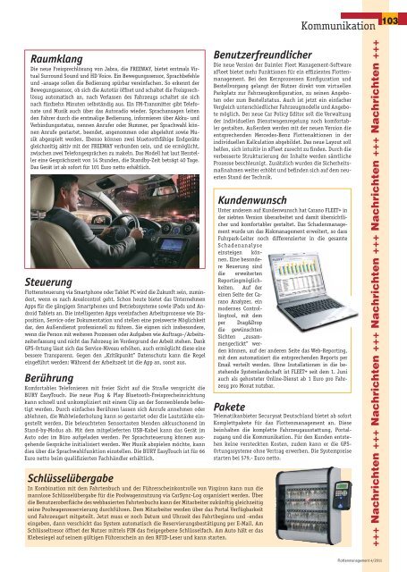 Komplettes Magazin als E-Paper - Flotte.de