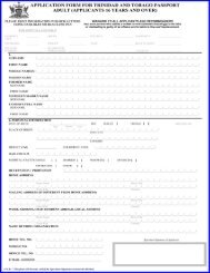 BI-73 (Passport Application Form)