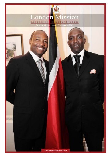 Oct - Nov 2009 - High Commission for the Republic of Trinidad ...