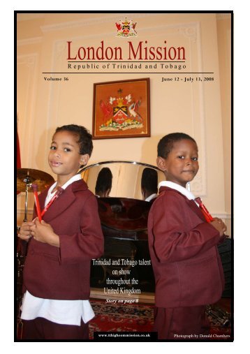 June, 2008 - High Commission for the Republic of Trinidad ...