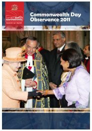 Commonwealth Day Observance 2011 - High Commission for the ...