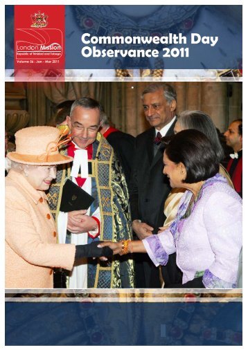 Commonwealth Day Observance 2011 - High Commission for the ...
