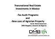 Michel Braverman â DMB Abogados y Asesores, Mexico - TTN ...