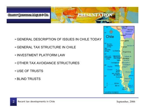 chilean tax structure - TTN Transnational Taxation Network