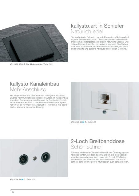 Hager Katalog Schalter und Steckdosen 2012 / 2013