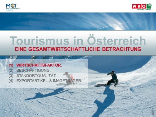 Tourismus - Wirtschaftskammer Österreich