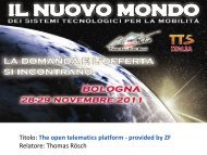 Openmatics – The open telematics platform. - TTS Italia