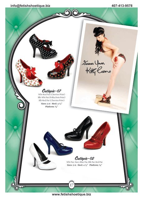 Fetish Shoetique- Pin Up Coture Collection V1