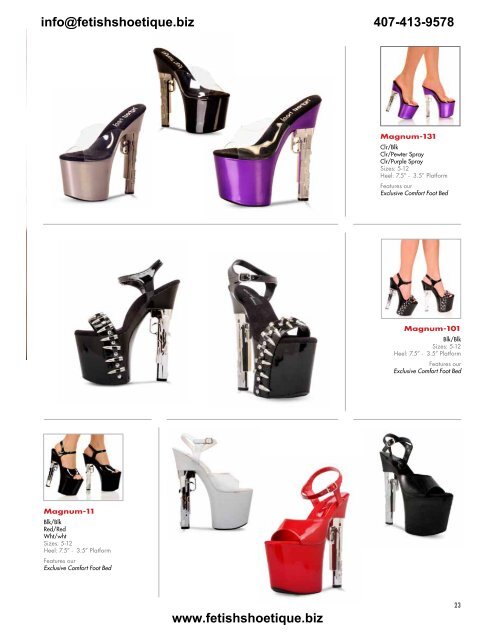 Fetish Shoetique- Highest Heel Collection V40