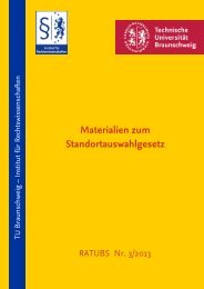 Materialien zum Standortauswahlgesetz - Technische Universität ...