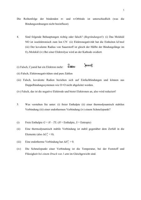 Musterlösungen Klausur Allgemeine Chemie 10.2.14 (pdf, 66 KByte)