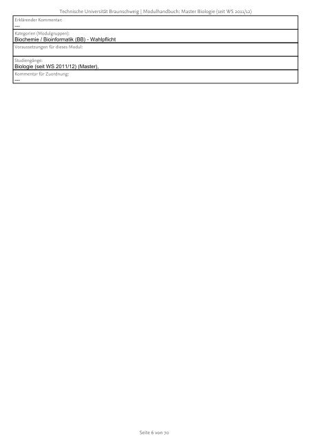 Modulhandbuch WiSe 13/14 - Technische Universität Braunschweig