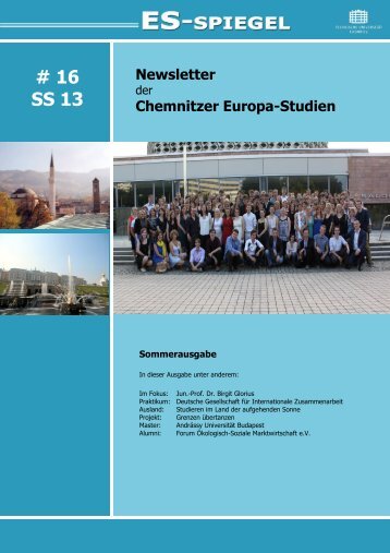 ES-Spiegel Nr.16.pdf - Technische Universität Chemnitz