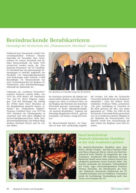 2. Ausgabe 2013 - TU Clausthal