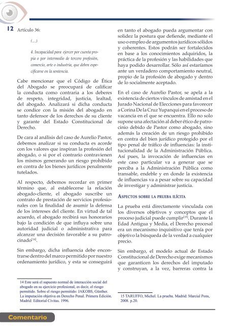 PROYECTO ANTICORRUPCIÓN Setiembre de 2014 Boletín Nº 41