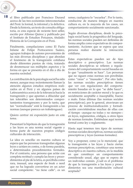 PROYECTO ANTICORRUPCIÓN Setiembre de 2014 Boletín Nº 41