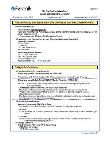 sd15355 - entrußungspuder  DE - Fermit