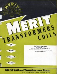 Merit Transformer Catalog