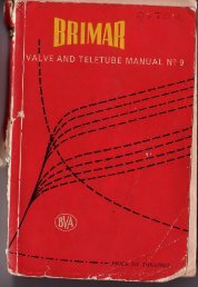 Brimar Valve and Teletube Manual No. 9 - tubebooks.org