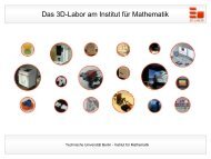 Das 3D-Labor an der TU - tubIT - TU Berlin