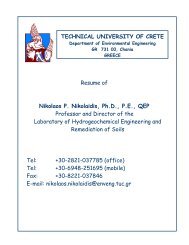 Resume of Nikolaos P. Nikolaidis, Ph.D., P.E., QEP Professor and ...