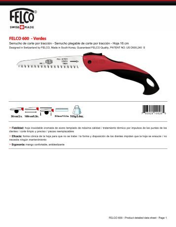 FELCO 600 - Verdes