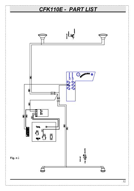 CFK110E - PART LIST - Cleanforce