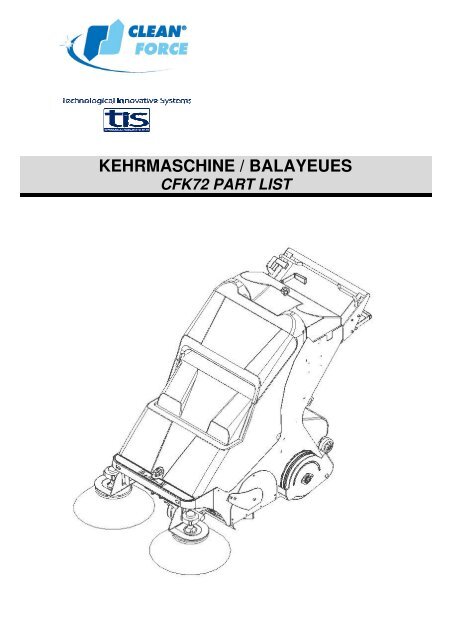 KEHRMASCHINE / BALAYEUES - Cleanforce