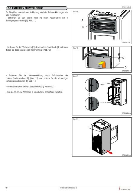 Betriebsanleitung - Pelletofen kaufen