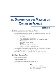 la distribution des meubles de cuisine en france