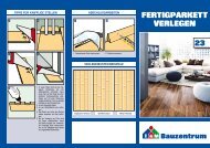 Fertigparkett verlegen - Bauzentrum Mehring