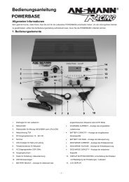 Bedienungsanleitung POWERBASE - Ansmann