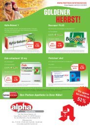 PAN Flyer Januar - Alpha Apotheke