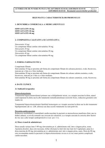 REZUMATUL CARACTERISTICILOR PRODUSULUI