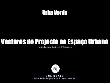 Vectores de Projecto no Espaço Urbano