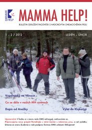 1 – 2 / 2012 LEDEN – ÚNOR Vzpomínky na Vánoce ... - Mamma HELP