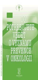 Co potřebujete vědět o významu prevence v onkologii - Mamma HELP