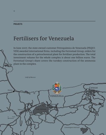 Fertilisers for Venezuela - Ferrostaal