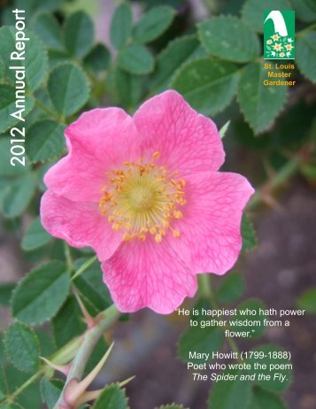 MG Annual Report 2012 - St. Louis Master Gardener