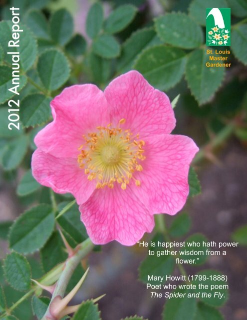 MG Annual Report 2012 - St. Louis Master Gardener