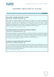 SensibilisePME – Rapport de Veille n°18 – Janvier 2013