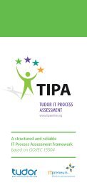 TUDOR IT PROCESS ASSESSMENT - CRP Henri Tudor