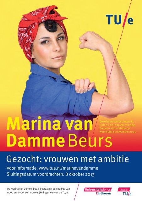 Marina van Damme beurs flyer - Technische Universiteit Eindhoven